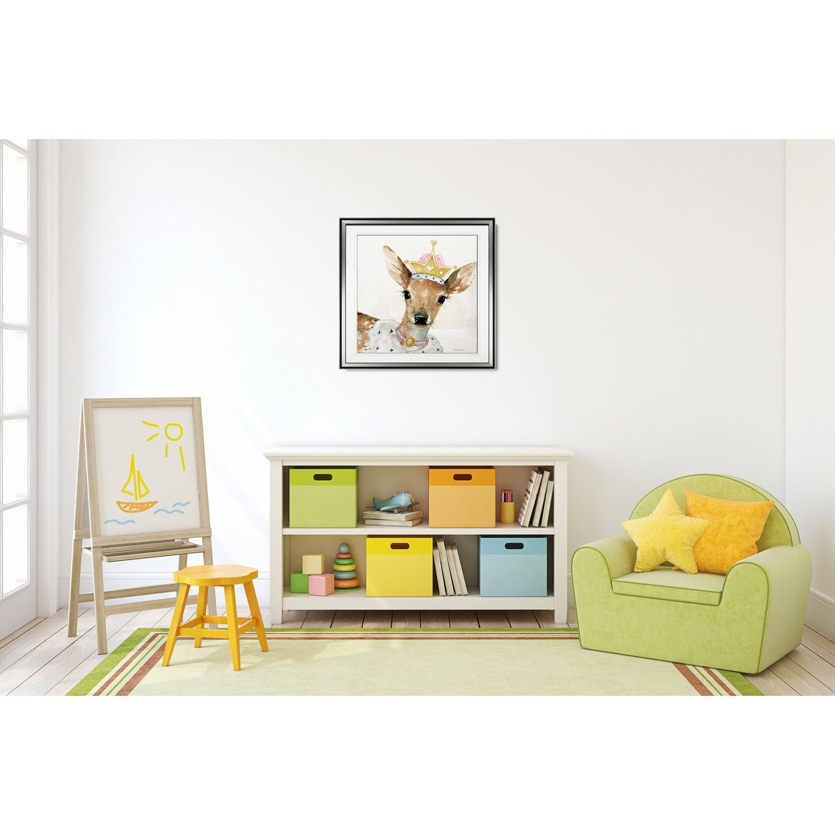 Framed Giclee Print 32 x 32 C7585