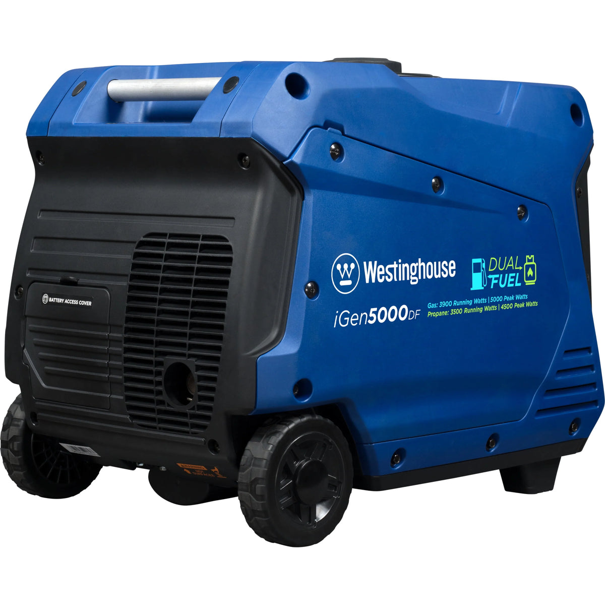 5000 Peak Watt Dual Fuel Portable Inverter Generator T53581