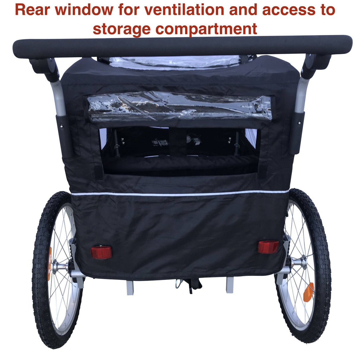 Green Child Bike Trailer and Stroller H1496
