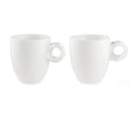 Set of 2 Clear Mugs V79928