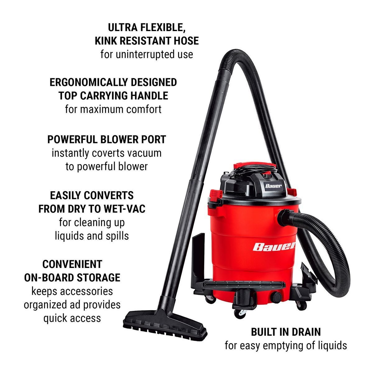 14 Gallon Wet/Dry Vacuum Y6652