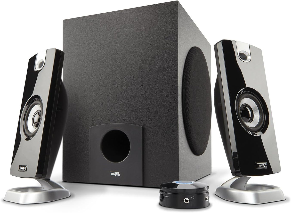 2.1 Subwoofer Speaker System Green Pack of 2 R2606