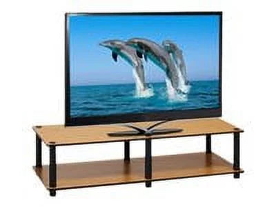 Black & Brown TV Stand or Play Table Z432