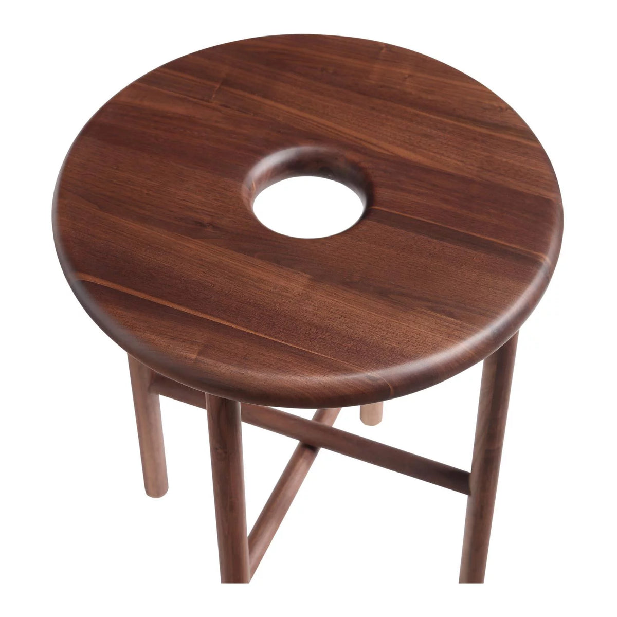 Walnut Stool S8685