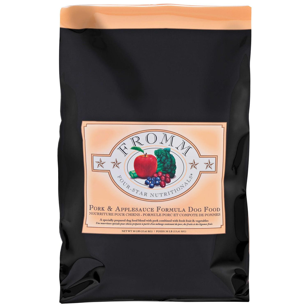 Pork & Applesauce Dry Dog Food D4910