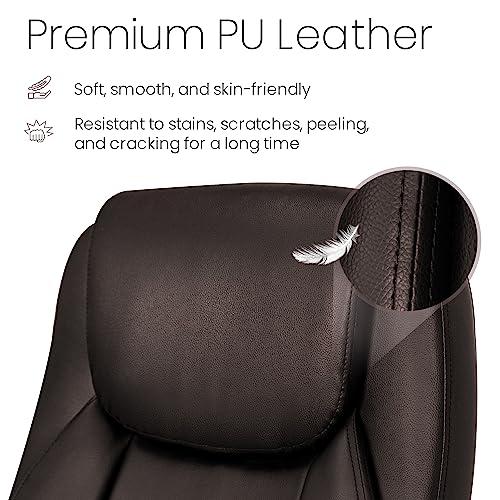 Ergonomic High Back Office Chair with Flip-up Arms J668551