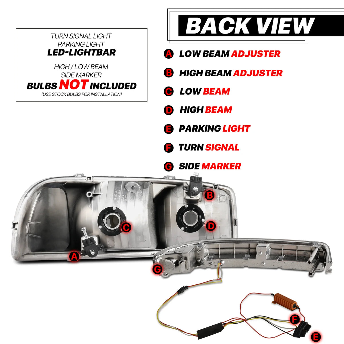LED Headlights Assembly H425534