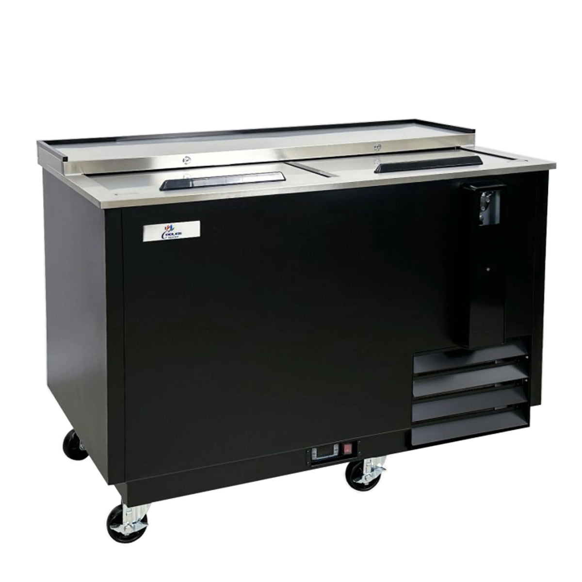 50 ins Back Bar Refrigerator Beer Bottle Cooler C689
