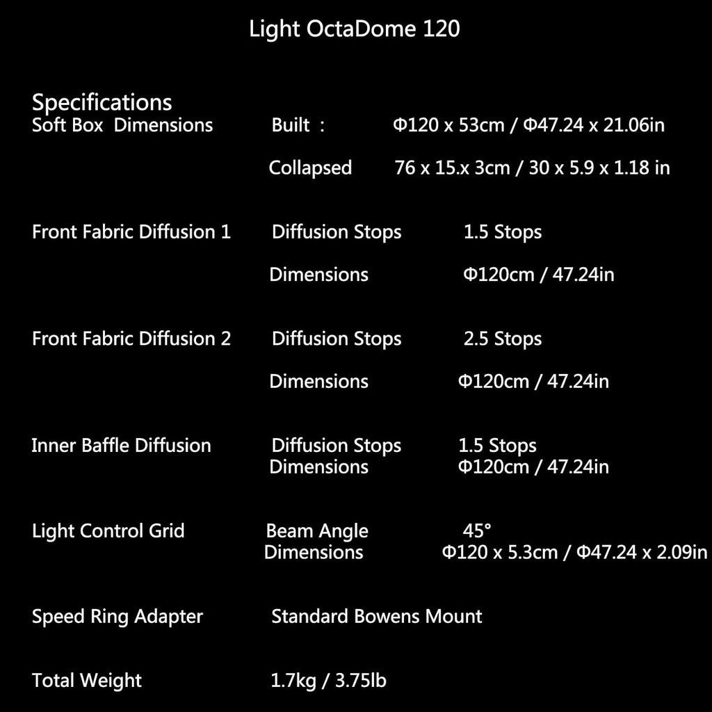 Octagon Softbox with Bowens Mount T6600