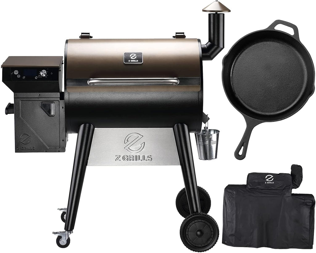Wood Pellet Grill & Smoker with Digital Controller T8657