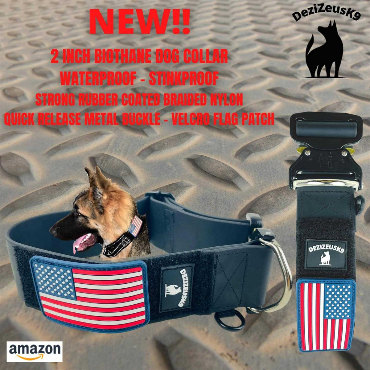 Heavy Duty Dog Leash Quick Release Locking Carabiner O31178