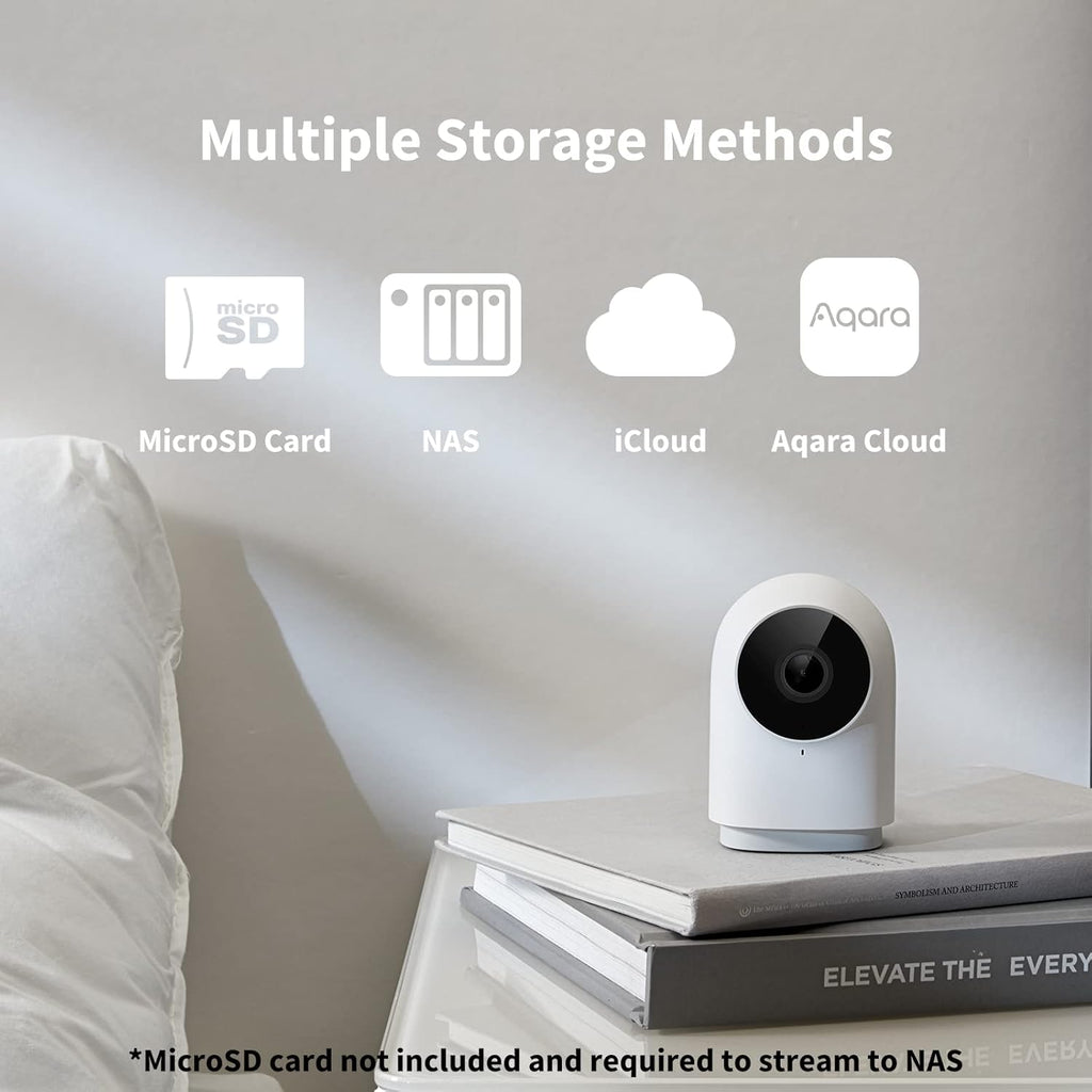 1080p HD Indoor Security Camera Hub with Night Vision, Two-Way Audio, Zigbee Hub, Pack of 2 C3945