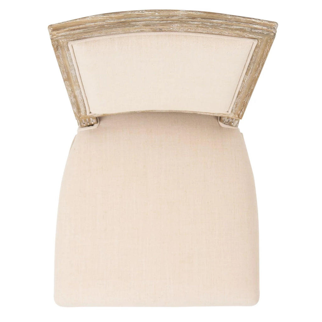 Beige Rustic Oak Side Chair E71773