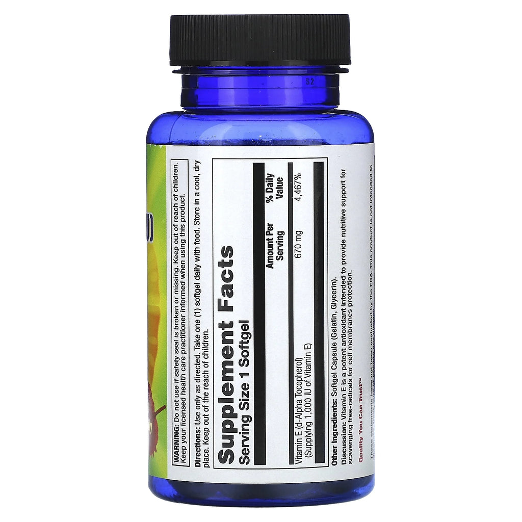 Vitamin E 670 mg 50 Softgels I404114
