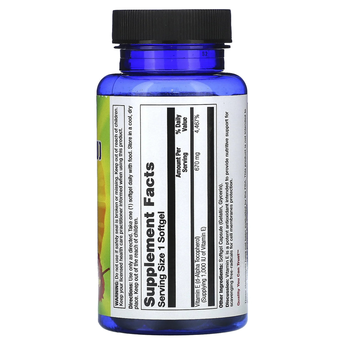 Vitamin E 670 mg 50 Softgels I404114
