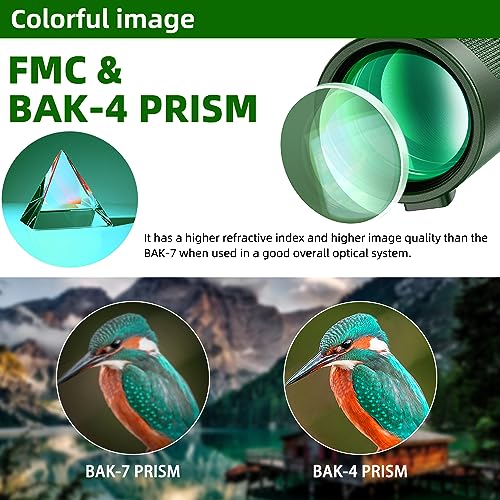 16X52 High Power Prism Compact Monocular Telescope Q906165