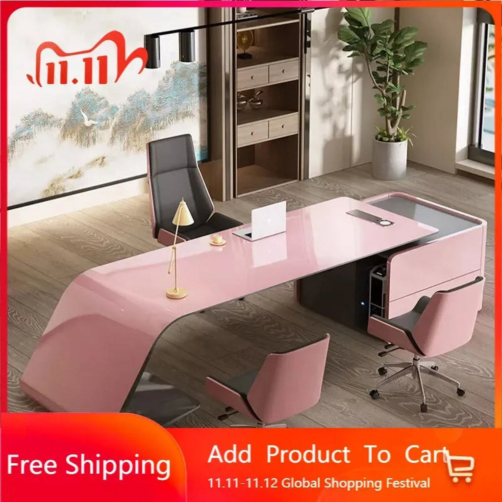 Executive Office Desk with Laptop Stand B563829