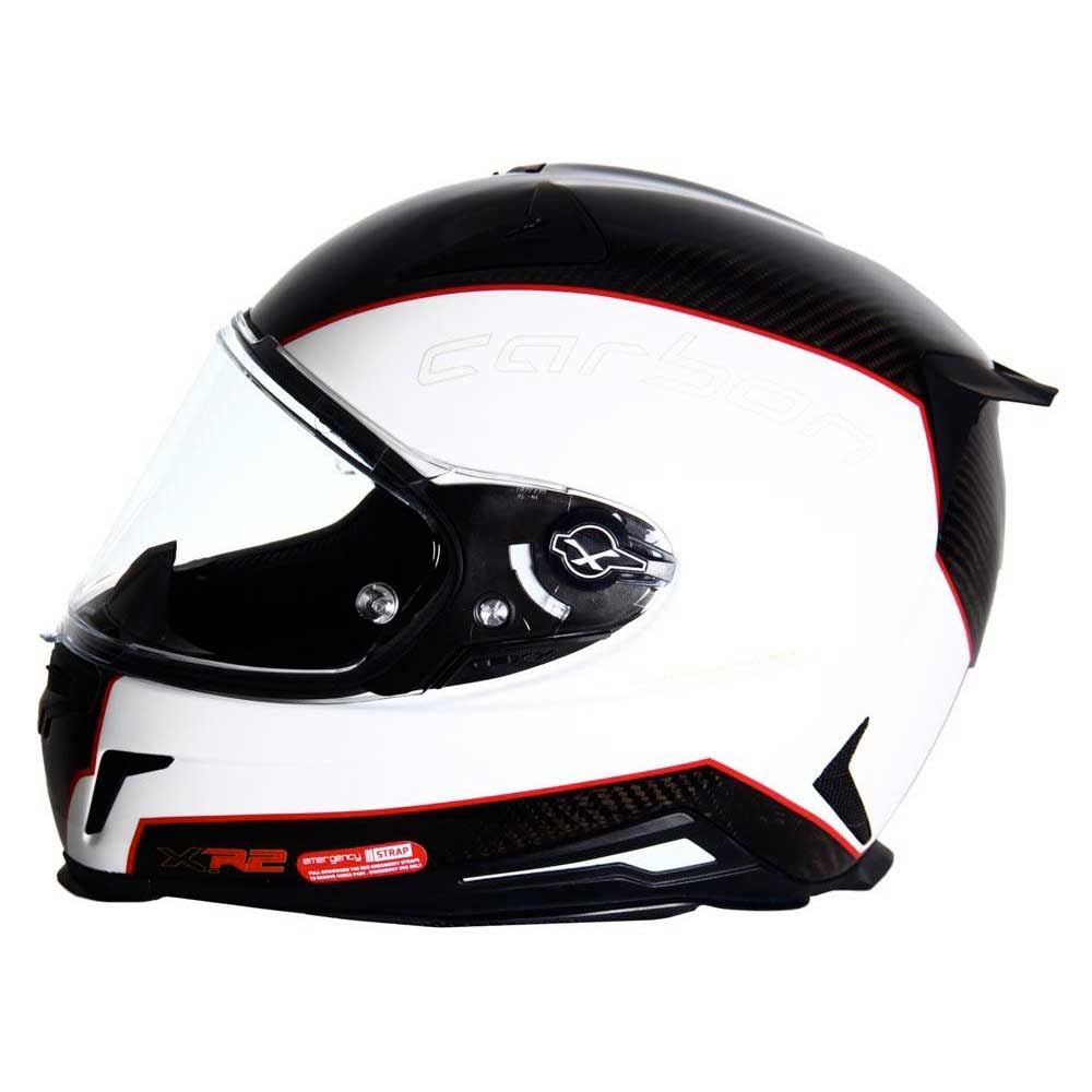 X.R2 Carbon White Helmet Size XL R819