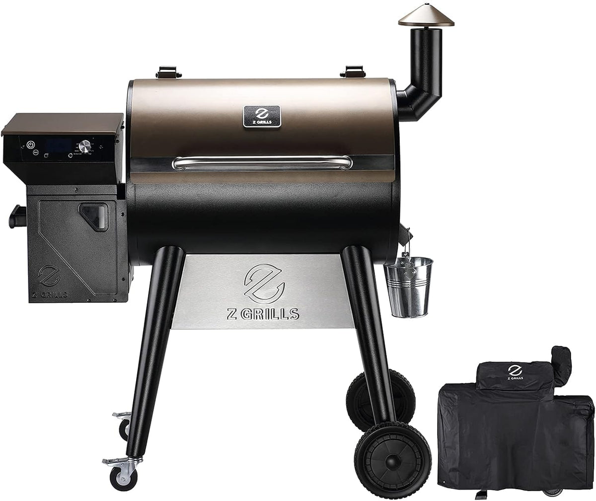 Wood Pellet Grill & Smoker with Digital Controller T8657