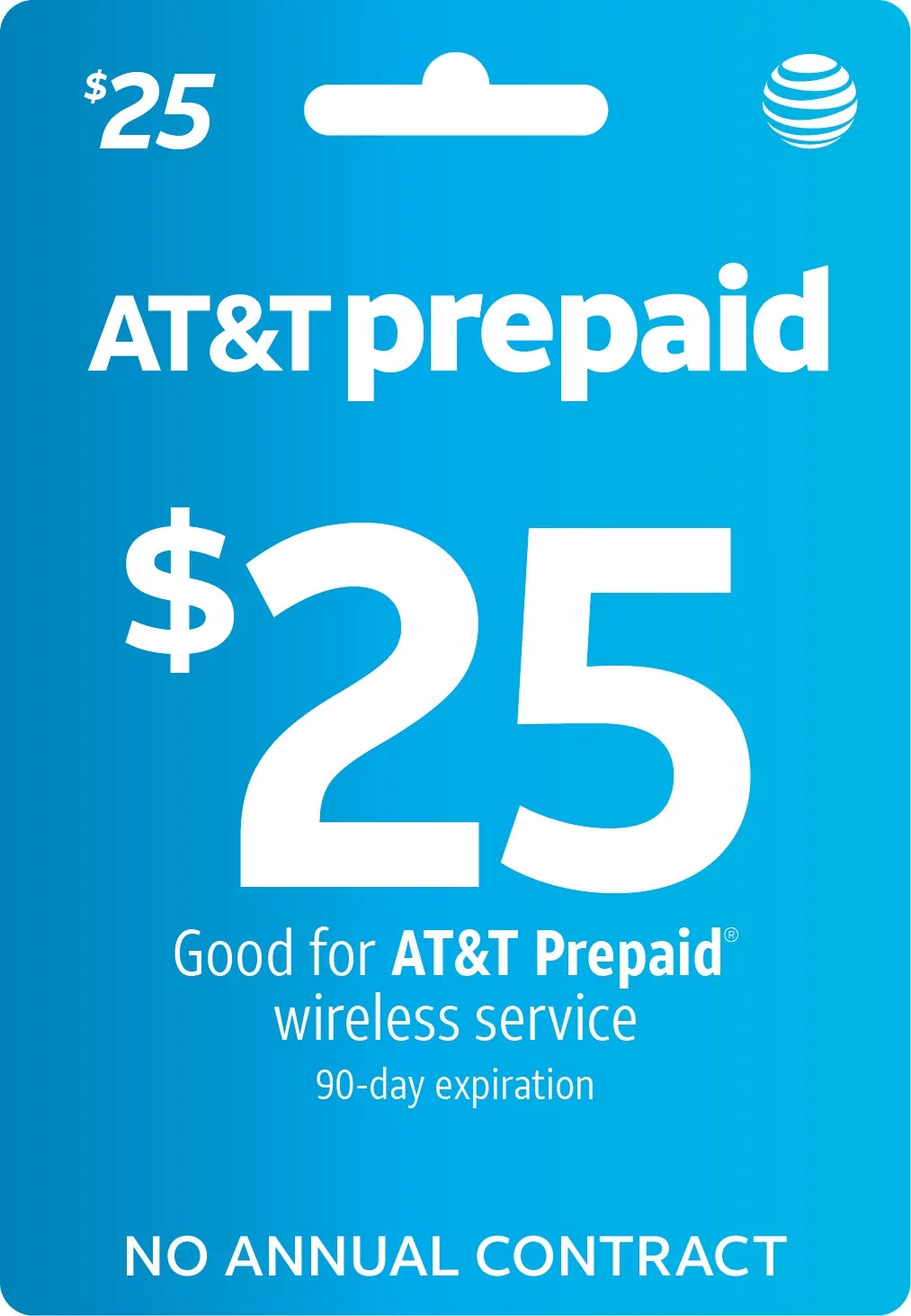 AT&T PREPAID $25 Top Up S396476