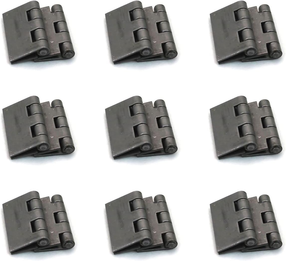 9 Pairs 4" x 4" Steel Butt Hinge G788