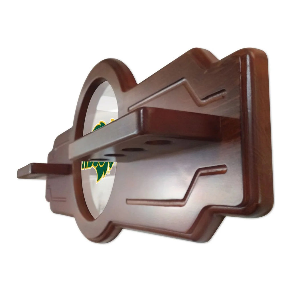 Solid Wood Cue Rack with Navajo Finish P541