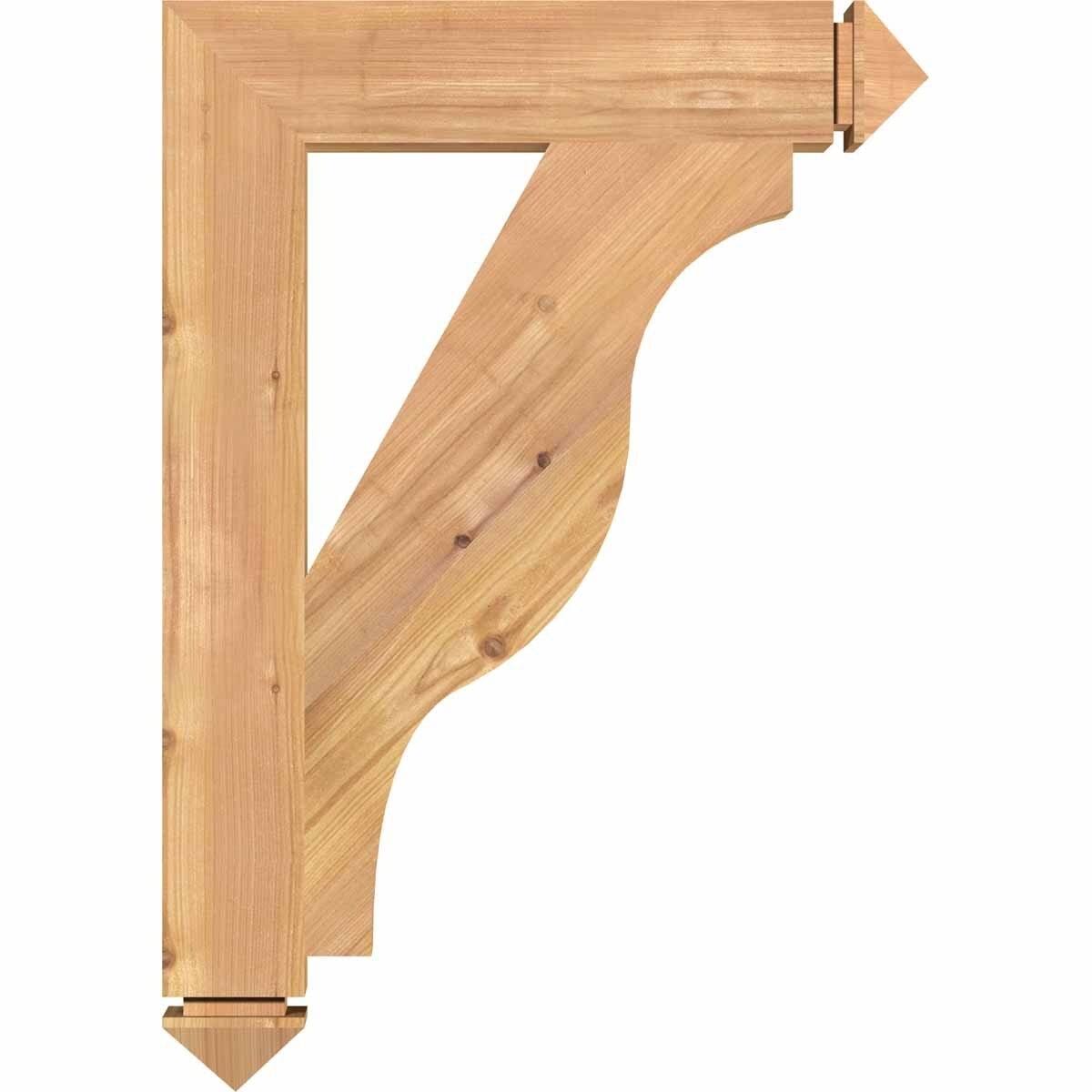 Western Red Cedar Smooth Bracket S404950