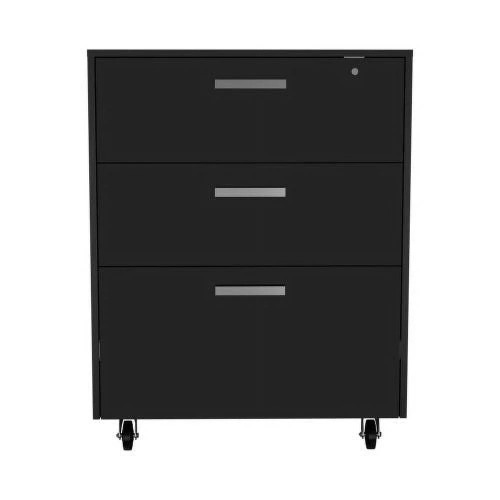 Black Storage Cabinet Drawer C3857