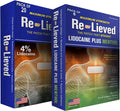 4% Lidocaine & 1% Menthol Pain Relief Patches Q585