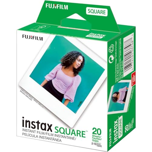 2 Pack Instant Color Film 40 Exposures White Frame D41663