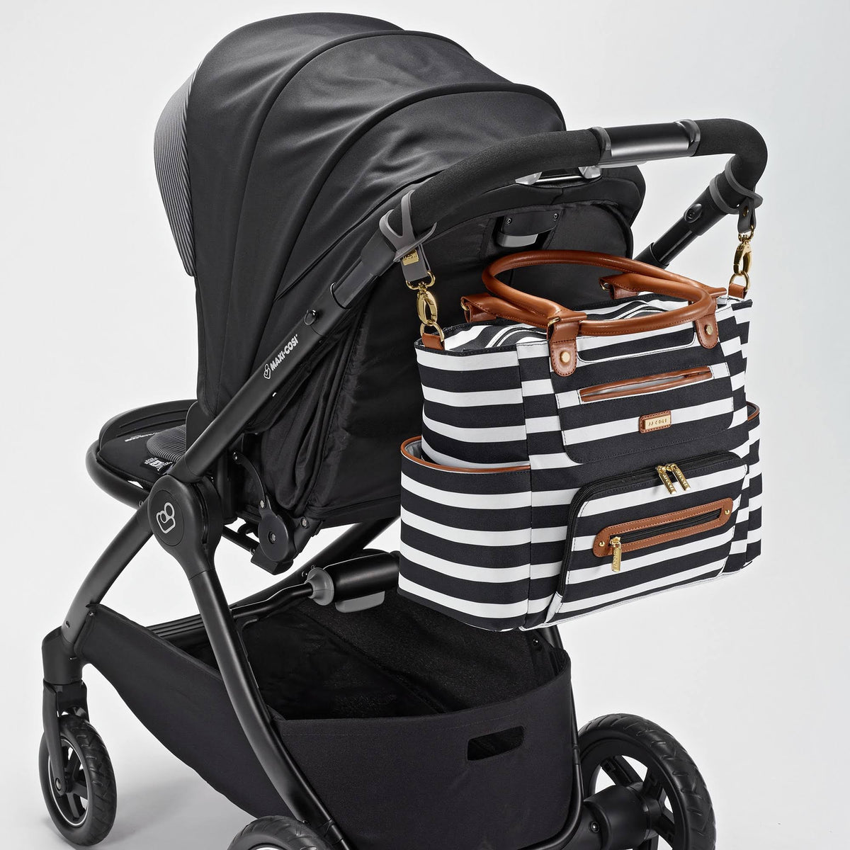 Black & White Stripe Caprice O400316