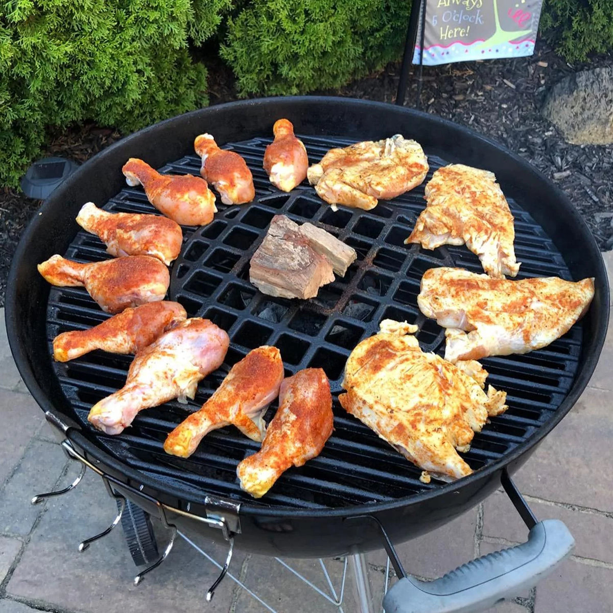 Cast Iron BBQ Cooking Grate for 22.5 Inch Charcoal Grill Y362549