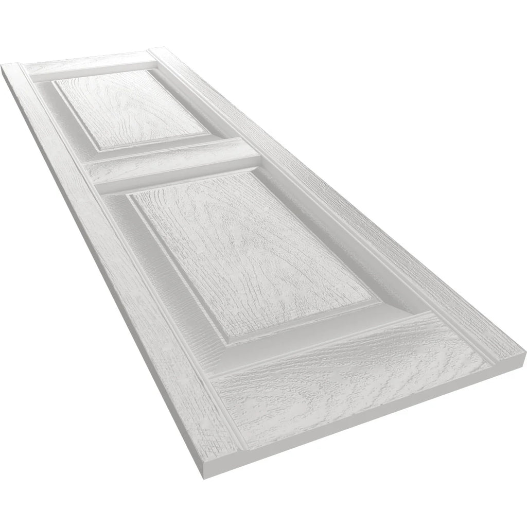 White Raised Panel Shutters Per Pair N401931