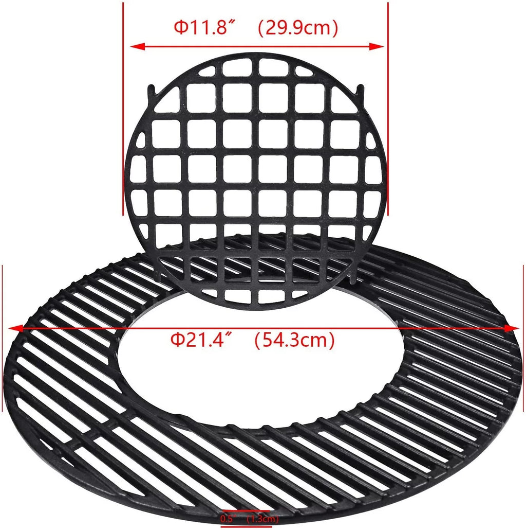 Cast Iron BBQ Cooking Grate for 22.5 Inch Charcoal Grill Y362549