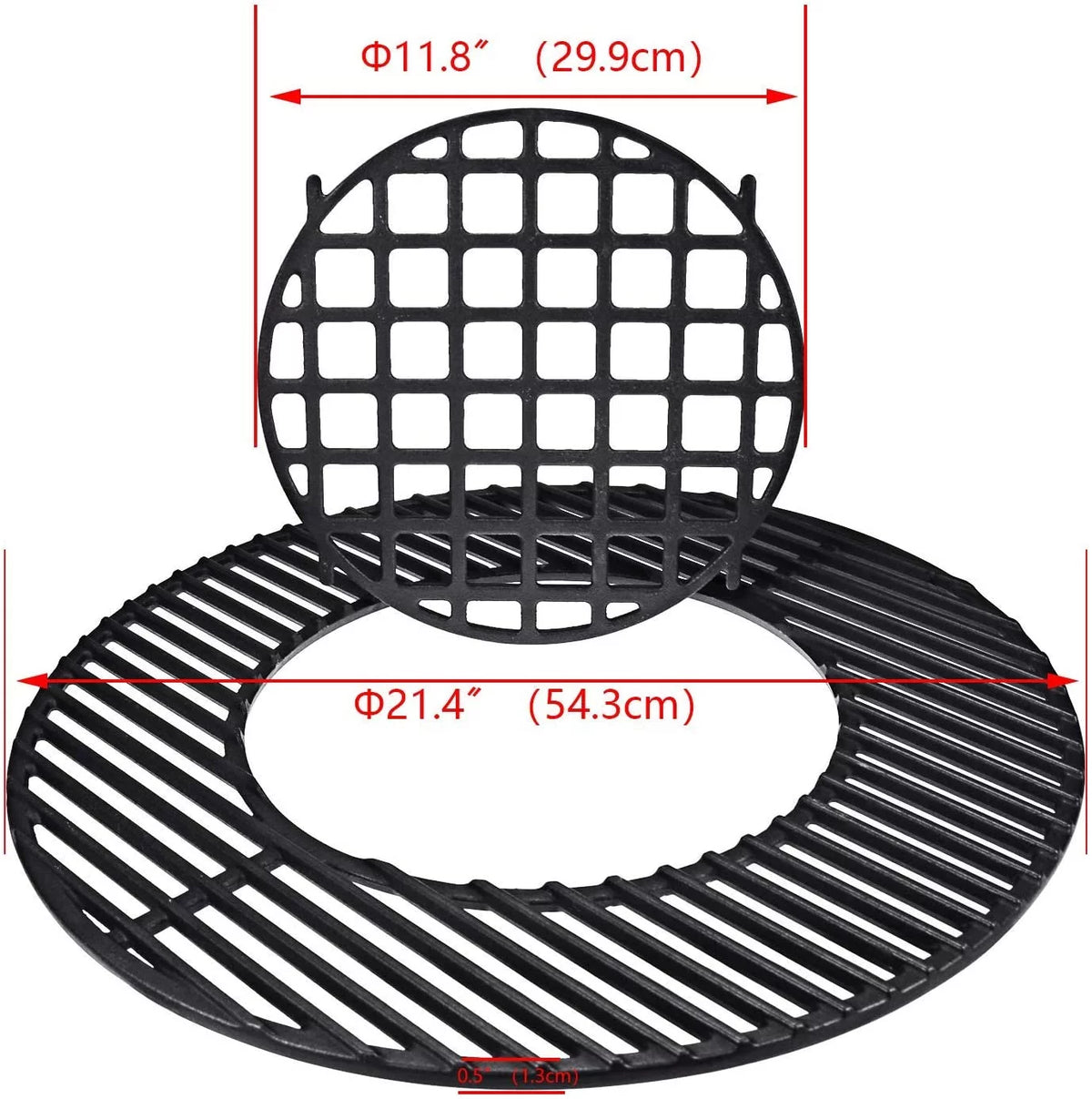 Cast Iron BBQ Cooking Grate for 22.5 Inch Charcoal Grill Y362549