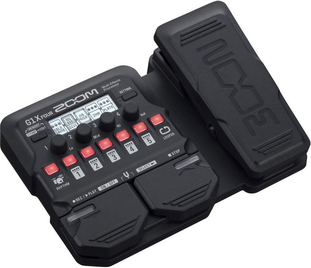 Guitar Effects Processor with Expression Pedal J500829