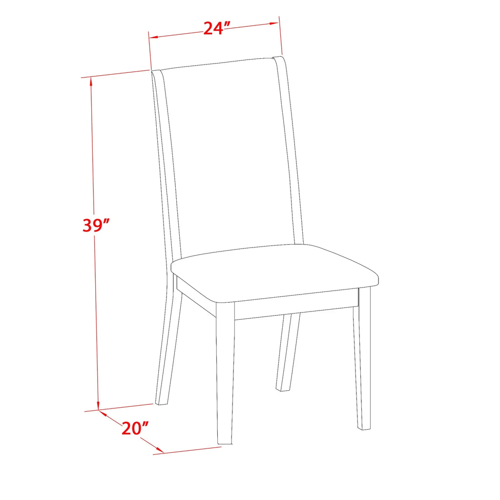 9 Pc Dining Room Table Set with Chairs A344