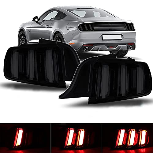 Euro Style LED Tail Lights Rear Lamps (Clear) I964