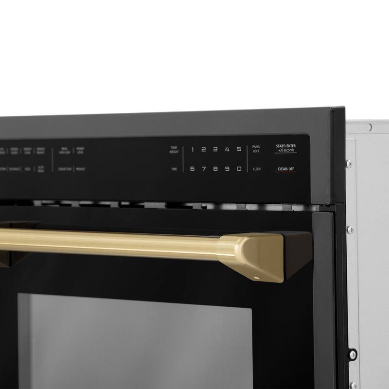 24 in. 1000-Watt Built-In Microwave Oven Black Stainless Steel K26187