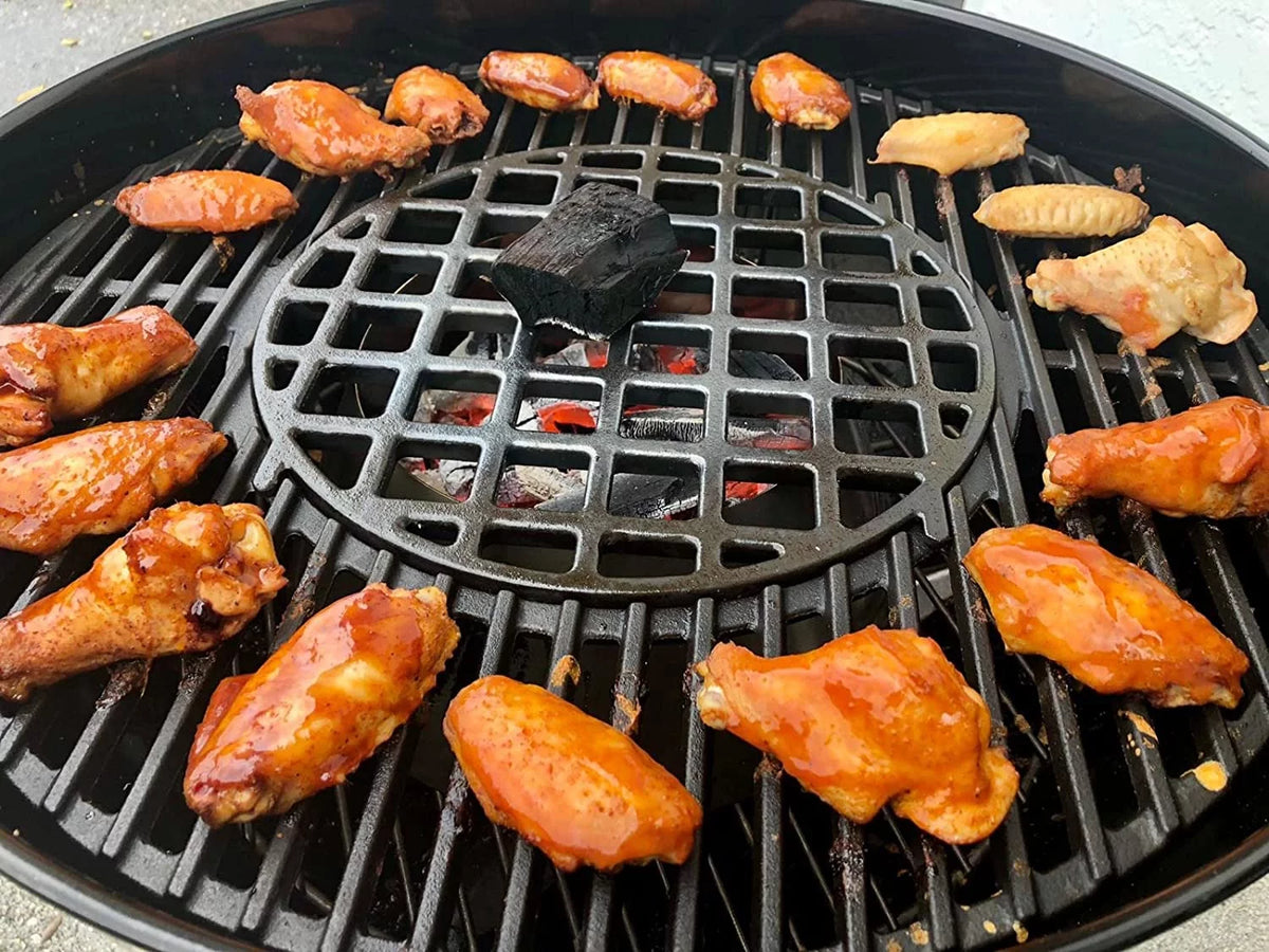 Cast Iron BBQ Cooking Grate for 22.5 Inch Charcoal Grill Y362549