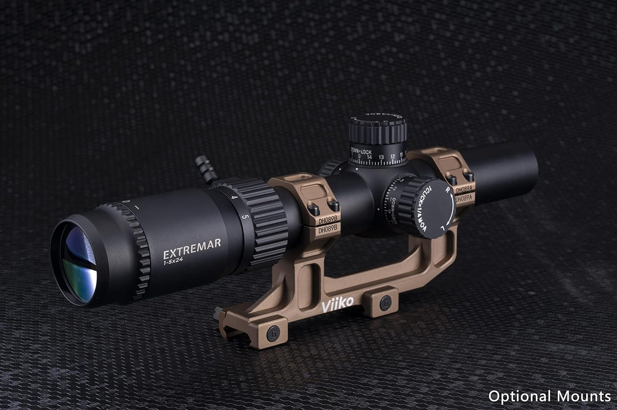 1-5x24 LPVO Scope with Half Mildot Reticle W572311