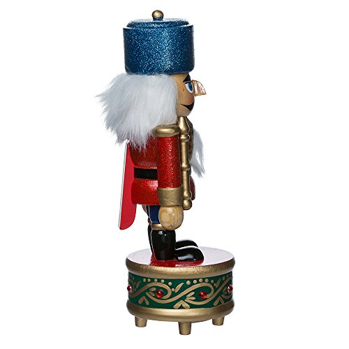 8.5-Inch Wooden Musical Nutcracker W96612