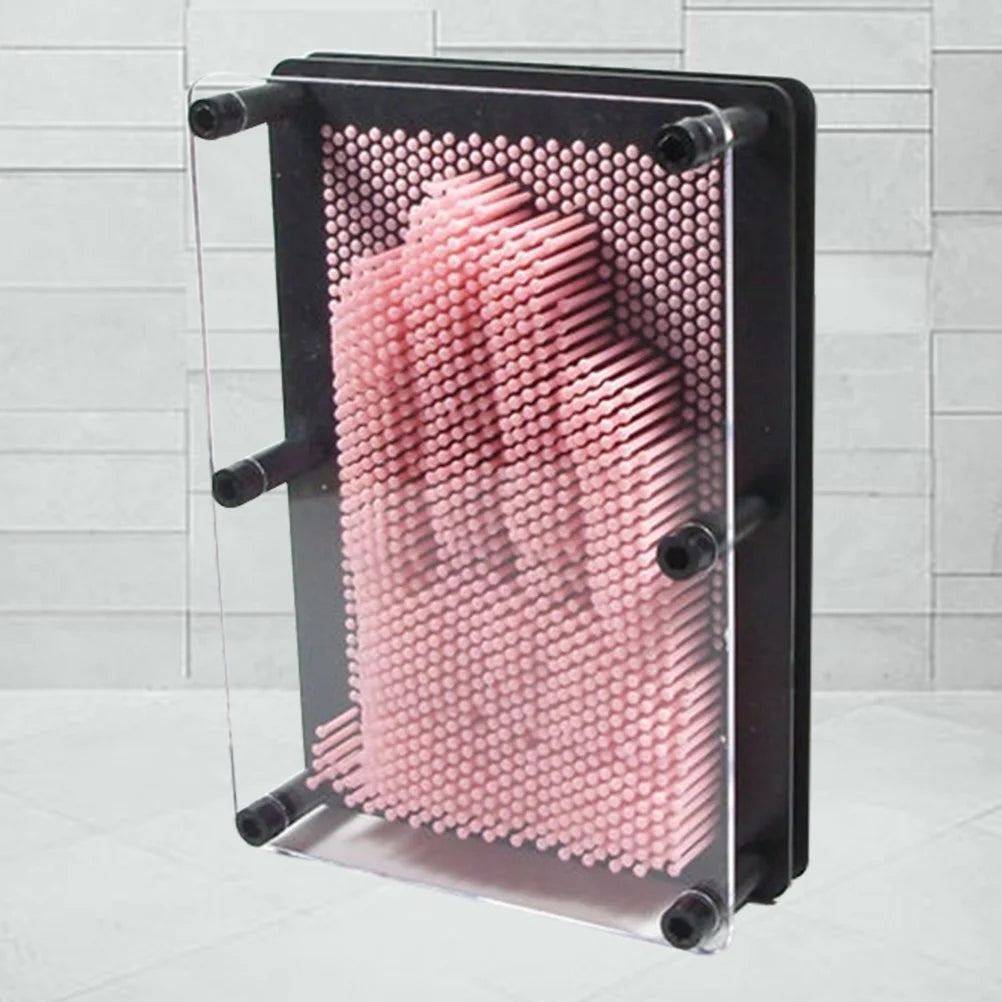 Medium Size Pink 3-Dimensional Pin Art Board Toy K72102