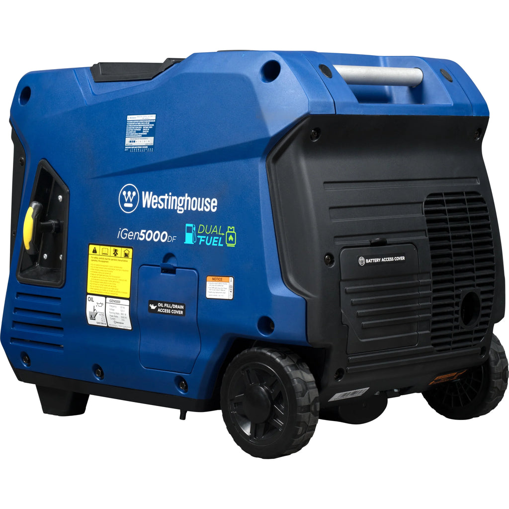 5000 Peak Watt Dual Fuel Portable Inverter Generator T53581