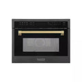 24 in. 1000-Watt Built-In Microwave Oven Black Stainless Steel K26187