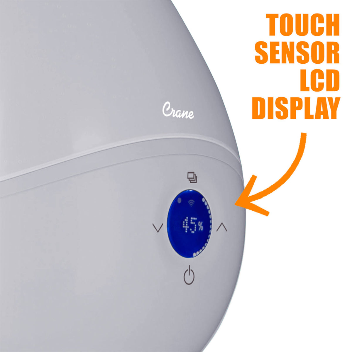 Grey Ultrasonic Cool Mist Humidifier Q965019