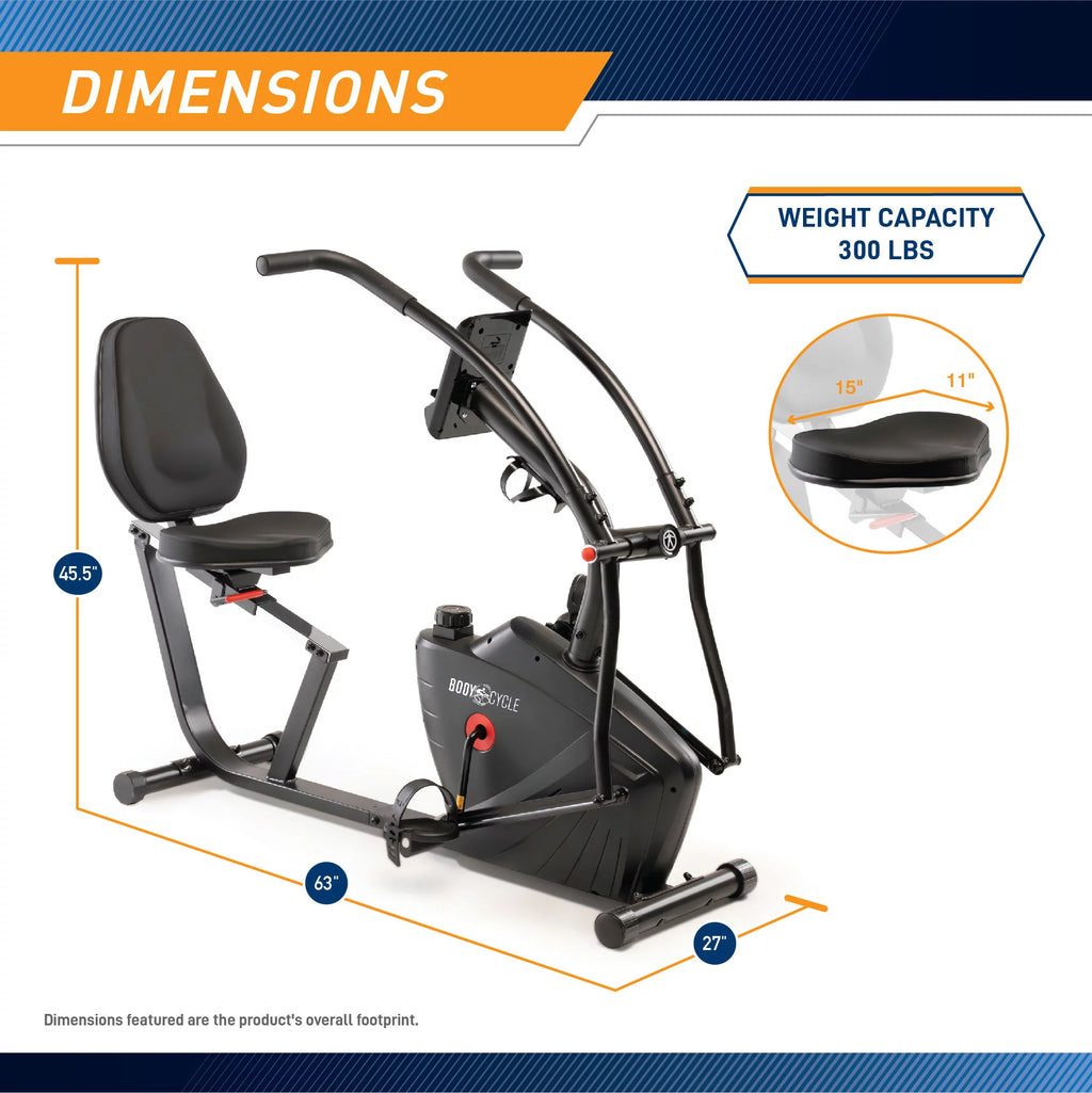 Recumbent Exercise Bike X8668