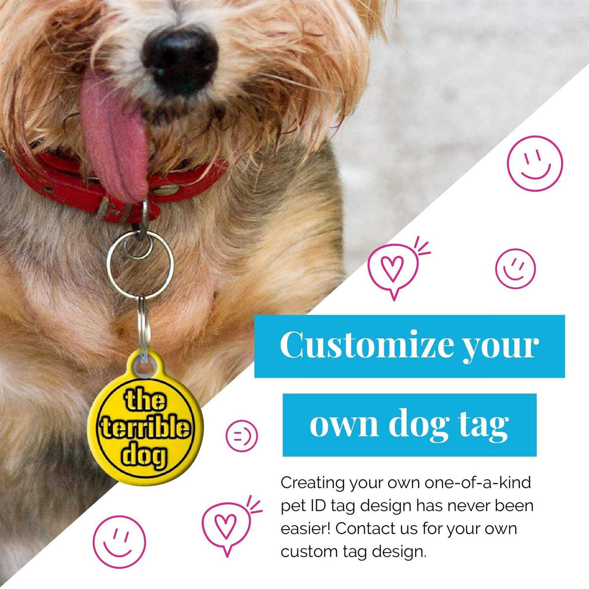 Personalized Dog & Cat ID Tag Y98559