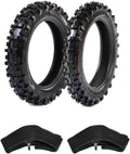 Motocross Front and Rear Tires with 2 Heavy Duty Tubes, Pack of 2 Y895307