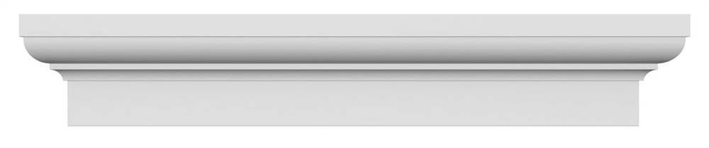 137x22 Bottom Width x 141 1/4x22 Top Width x 5 1/2x22H x 1 3/4x22P Crosshead E122